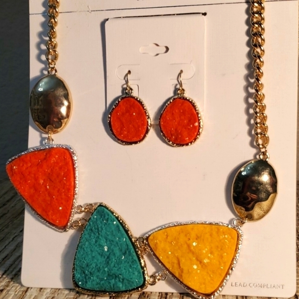 🦋NWT "16 NECKLACE & EARRINGS SET